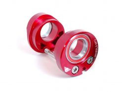 Wheels MFG PF30 Eccentric Bottom Bracket for 24/22mm SRAM - Red